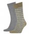 Tommy Hilfiger  Sock 2P Spacedye Rib Olive Combo (003)