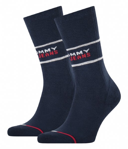 Tommy Hilfiger  Sock 2-Pack navy (002)