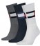 Tommy Hilfiger  Men Sock Flag 3-Pack White Navy Grey (002)