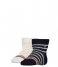 Tommy Hilfiger  Baby Sock 2-Pack Neppy Stripes Tommy Original (001)
