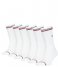 Tommy Hilfiger  Iconic Sock 6-Pack White (001)