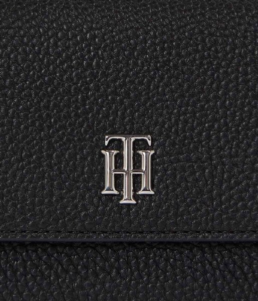 Tommy Hilfiger Overslagportemonnee Element Large Flap Wallet Black (BDS)