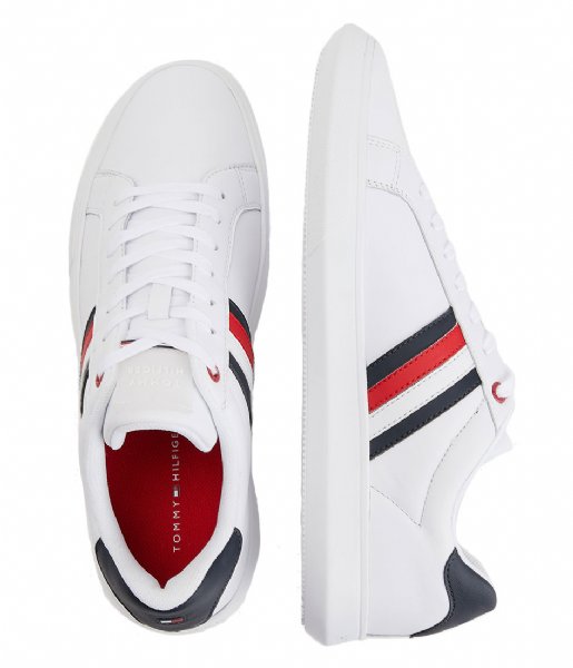Tommy Hilfiger  Essential Leather Cupsole White (YBS)