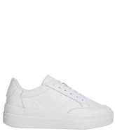 Tommy Hilfiger Signature Leaer Sneaker White (YBR)