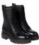 Tommy Hilfiger  Monochromatic Lace Up Boot Black (BDS)