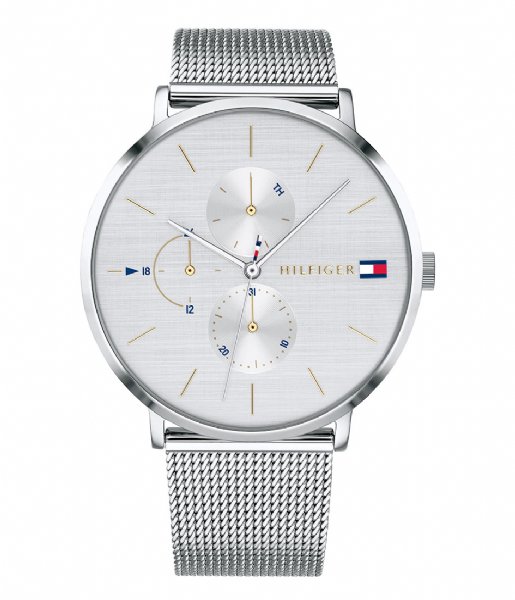 Tommy Hilfiger Horloge Watch Jenna Zilverkleurig Tommy Hilfiger Horloge Watch Jenna Zilverkleurig