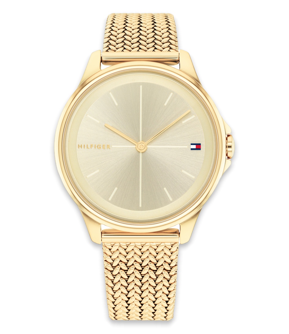 Tommy Hilfiger Gouden vrouwen horloges , Geel, Dames online kopen