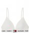 Tommy Hilfiger  Padded Triangle Bra PVH Classic White (YCD)