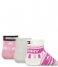 Tommy Hilfiger  Baby Sock 3P Stars and Stripes Giftbox Pink combo (002)