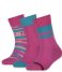 Tommy Hilfiger  Kids Sock 3P Giftbox Pink (003)