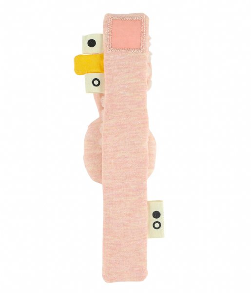 Trixie  Wrist rattle - Mrs. Rabbit Pink