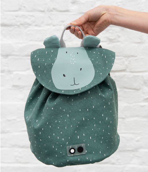 Trixie  Backpack mini Mr. Hippo Groen