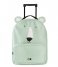 Trixie Walizki na bagaż podręczny Travel Trolley Mr. Polar Bear Groen
