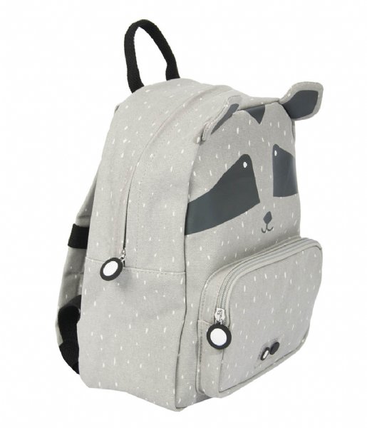 Trixie  Backpack Mr. Raccoon Grijs