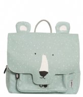 Trixie Backpack Mr. Polar Bear Groen