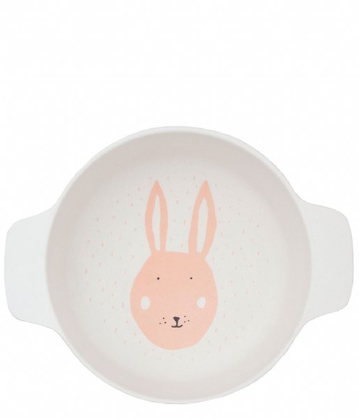 Trixie  Bowl with handles - Mrs. Rabbit Print