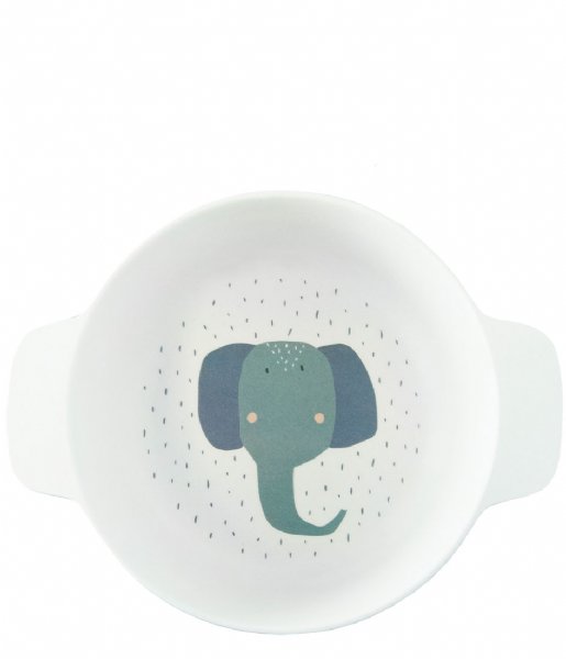 Trixie  Bowl with handles - Mrs. Elephant Print