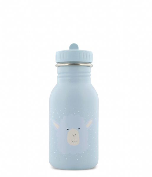 Trixie Waterfles Bottle 350 ML Mr. Alpaca Blauw