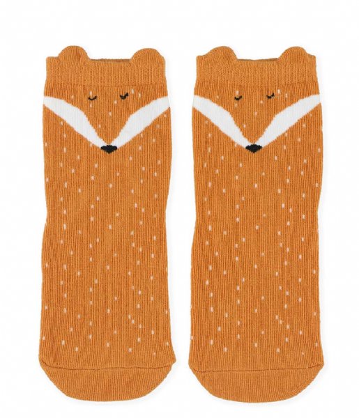 Trixie  Socks 2 Pack Mr. Fox Orange