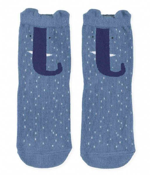 Trixie  Socks 2 Pack Mrs. Elephant Blue