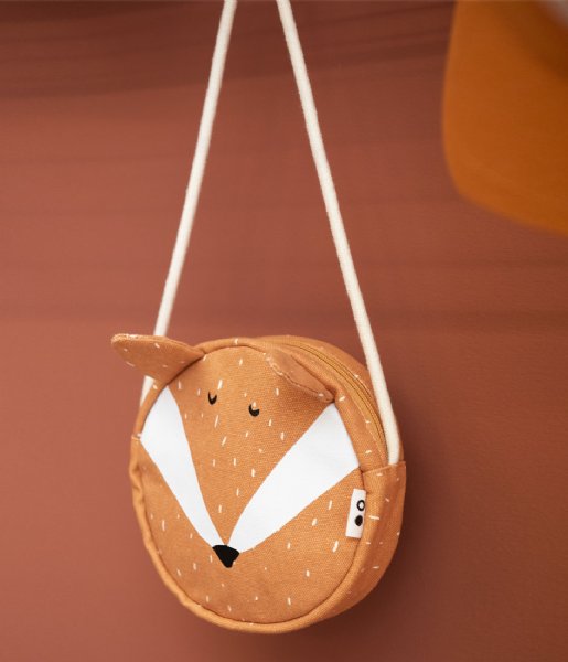 Trixie  Round purse Mr. Fox Oranje