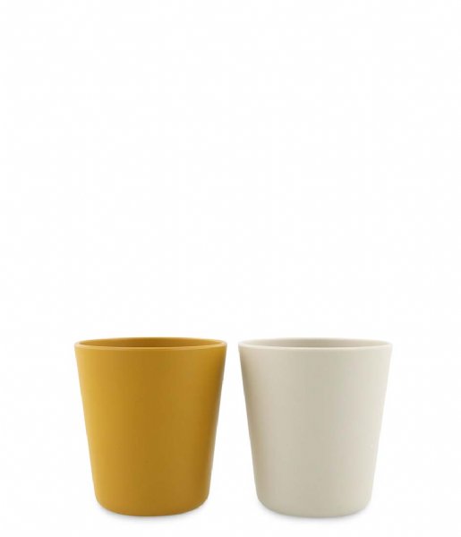 Trixie  Pla Cup 2 Pack Mustard
