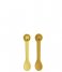 Trixie  Silicone Spoon 2 Pack Mr. Lion Yellow