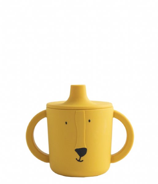 Trixie  Silicone Sippy Cup Mr. Lion Yellow