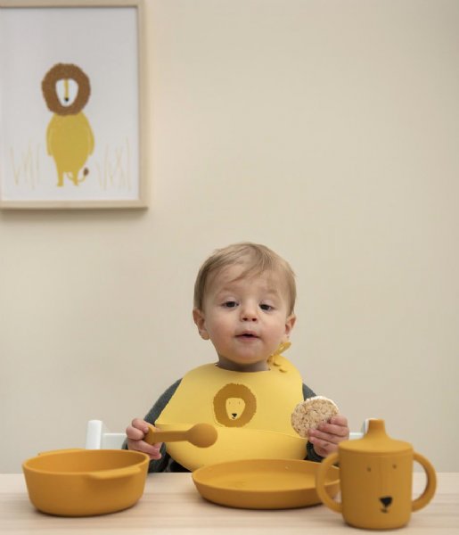 Trixie  Silicone Sippy Cup Mr. Lion Yellow