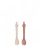 TrixieSilicone Spoon 2 Pack Mrs. Rabbit Rose