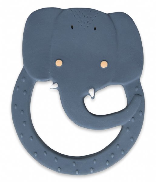 Trixie  Natural rubber round teether Mrs. Elephant Mrs. Elephant
