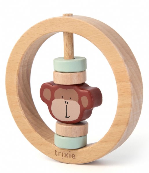 Trixie  Wooden round rattle Mr. Monkey Mr. Monkey