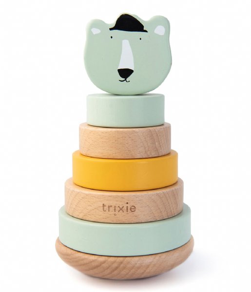 Trixie  Wooden stacking toy Mr. Polar Bear Mr. Polar Bear