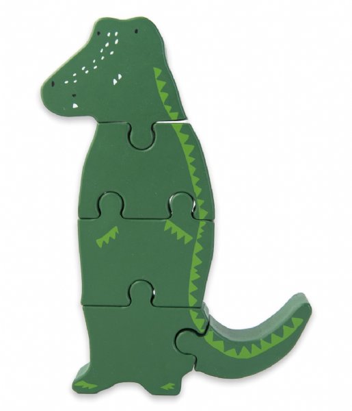 Trixie  Wooden body puzzle Mr. Crocodile Mr. Crocodile