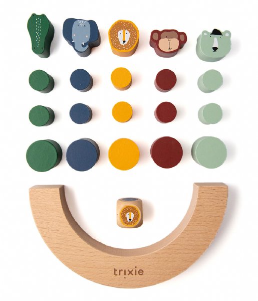 Trixie Baby Accessoire Wooden balancing game Wooden