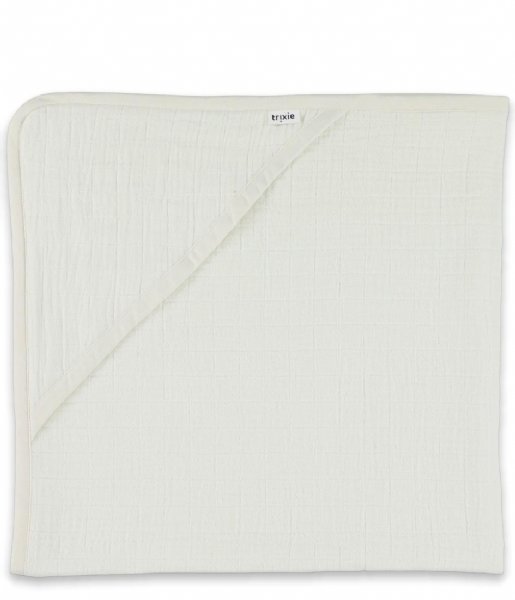Les Reves d Anais  Hooded towel White