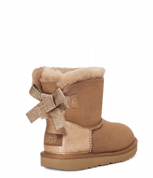 mini bailey bow chestnut uggs