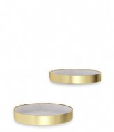 Umbra Perch Shelf Set Of 2 Brass (104)