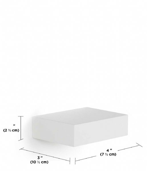 Umbra  Showcase Shelves 3x White (660)