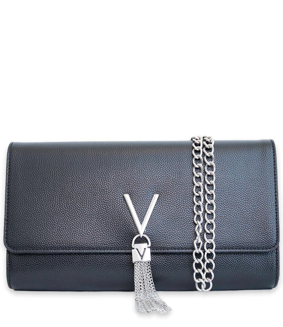 Valkuilen Garderobe Vader Valentino Handbags Clutches Divina Clutch nero | The Little Green Bag