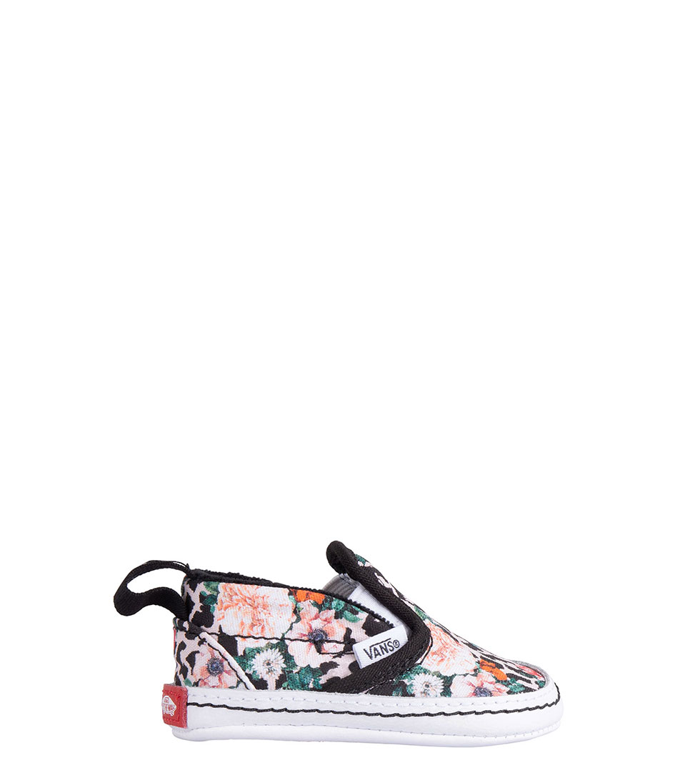 Vans Sneakers In Slip On V Crib Leopard Floral Zwart online kopen