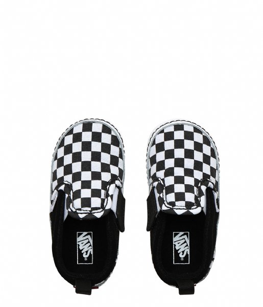 Vans  IN Slip-On V Crib Checkerboard Checker Black True White