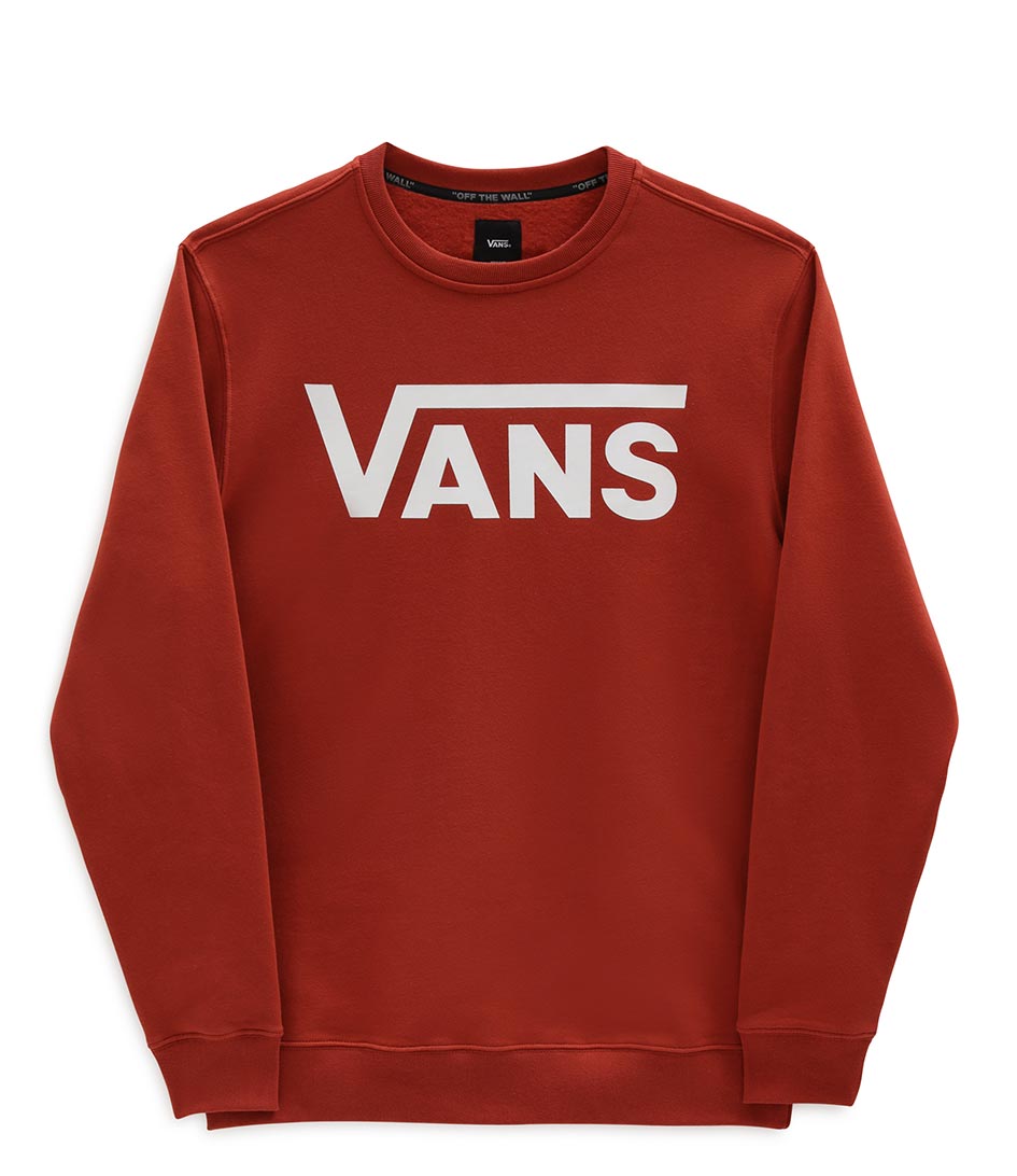 vans sweatshirt maroon