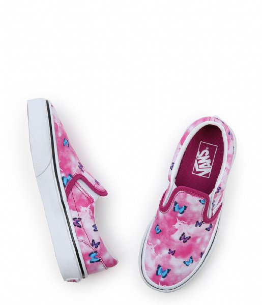 slip on vans butterfly