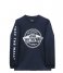 Vans  By Off The Wall Mix LS Dress Blues