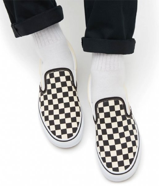 Vans Sneakers UA Classic Slip On Blk&Whtchckerboard/Wht Vans Sneakers UA Classic Slip On Blk&Whtchckerboard/Wht