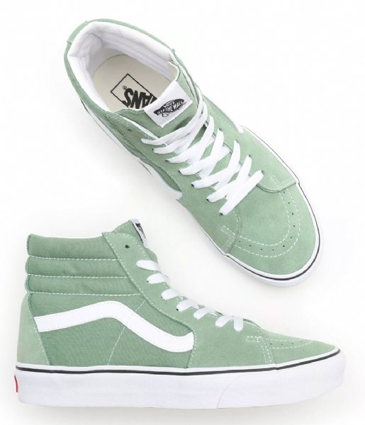 Vans  UA SK8-Hi Shale Green True White