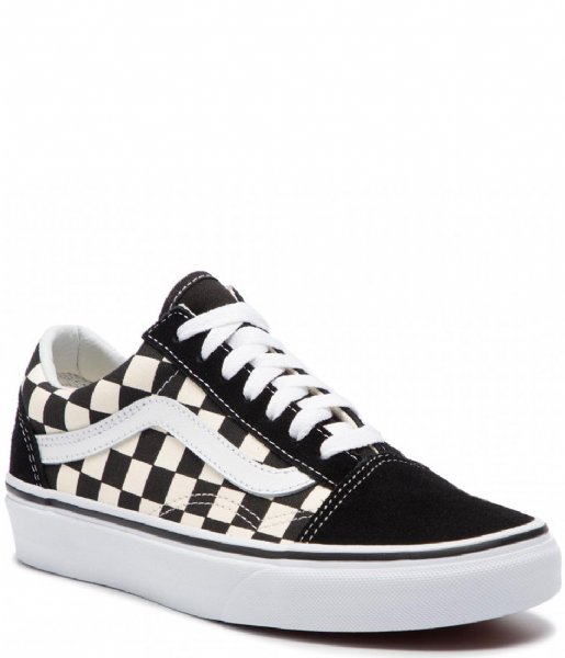 vans ua old skool black white