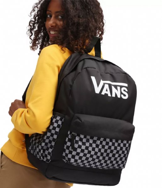 Vans  Sporty Realm Plus Backpack Black/Checkerboard