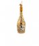Vondels  Ornament champagne bottle diamonds H16cm Gold
